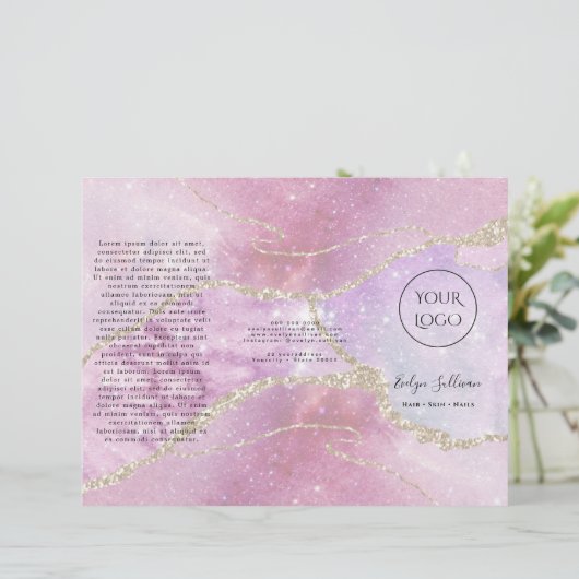 faux pearlescent effect brochure (Staand voorkant)