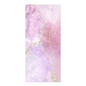 faux pearlescent effect price list rack-kaart reclamekaart (Achterkant)