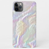 faux pearlescent effect textuur iPhone case Hoesje (Achterkant)