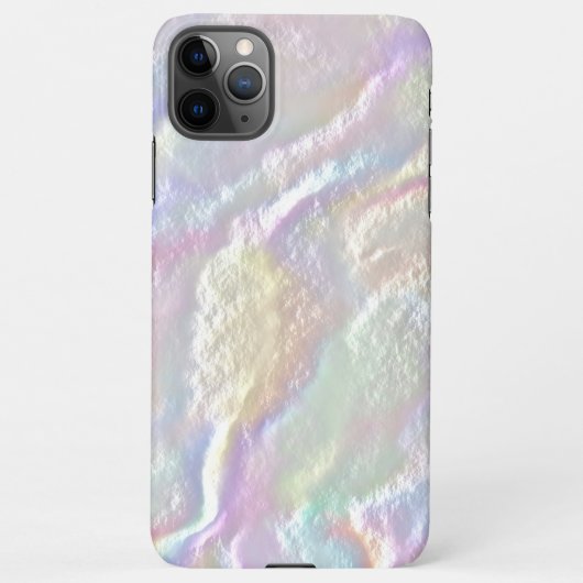faux pearlescent effect textuur iPhone case iPhone Hoesje (Achterkant)