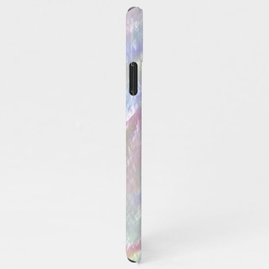 faux pearlescent effect textuur iPhone case iPhone Hoesje (Rechterkant)