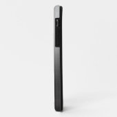 Faux Personalized Metal Kijk uit geborsteld Case-Mate iPhone Case (Achterkant/links)