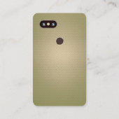 Faux Phone Hoesje & Instagram Style Visitekaartje (Achterkant)