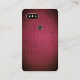 Faux Phone Hoesje & Instagram Style Visitekaartje