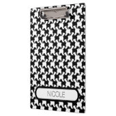 Faux pied-de-poule met Dogs mode Klembord 1 (Links)