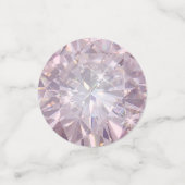 Faux Pink Diamond Confetti (Kleine voorkant)