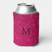 Faux Pink Glitter Blikjeskoeler (Blikje Achterkant)