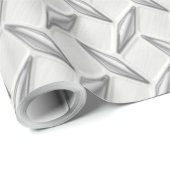 Faux plaat Metal Cadeaupapier (Rol Hoek)