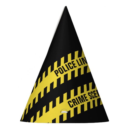 Faux politielijn, aangepast pet tekstpartij feesthoedjes (Links)