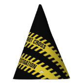 Faux politielijn, aangepast pet tekstpartij feesthoedjes (Rechts)