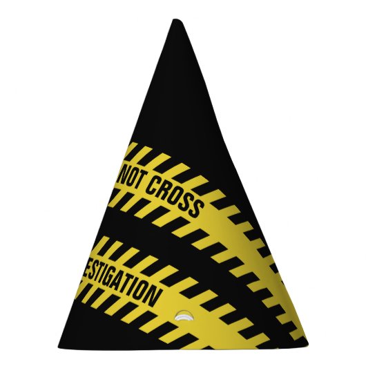 Faux politielijn, aangepast pet tekstpartij feesthoedjes (Rechts)