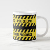 Faux politielijn aangepaste tekst mokken (Rechts)