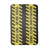 Faux politielijn aangepaste tekstbadmatten badmat (Voorkant Verticaal)