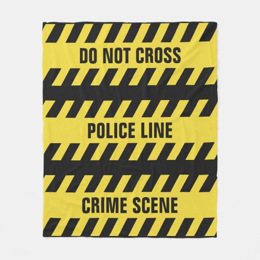 Faux politielijn aangepaste tekstdeken fleece deken (Voorkant)