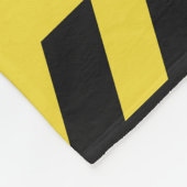 Faux politielijn aangepaste tekstdeken fleece deken (Hoek)