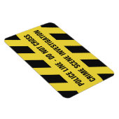 Faux Politielijn aangepaste tekstmagneet Magneet (Rechterzijde)