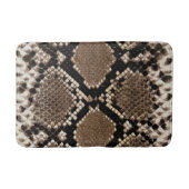 Faux Python Snake Skin Bathroom Mat (Voorkant)