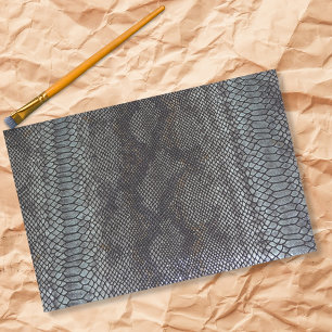 Faux Python Snakeskin, nauwgezet gedetailleerd Tissuepapier