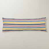 faux-quilted nijlpaarden lichaamskussen (Achterkant)