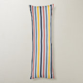 faux-quilted nijlpaarden lichaamskussen (Achterkant (Verticaal))