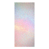 faux rainbow glitter - prijslijst reclamekaart (Achterkant)