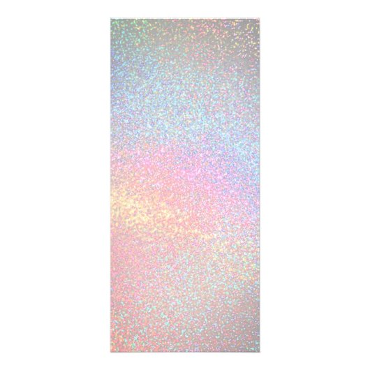 faux rainbow glitter - prijslijst reclamekaart (Achterkant)