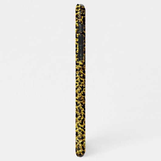 Faux Rainbow Trout Scale Structuur Kijk patroon iPhone Hoesje (Linkerkant)