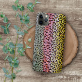 Faux Rainbow Trout Scale Structuur Kijk patroon iPhone Hoesje