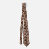 Faux ratelslang Snakeskin patroon Stropdas (Achterkant)