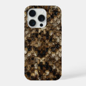 Faux Rattlesnake Snakeskin iPhone Hoesje (Achterkant)