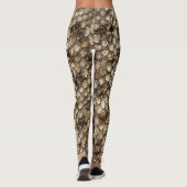 Faux Rattlesnake Snakeskin Leggings (Achterkant)