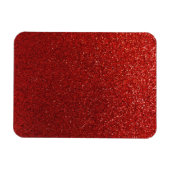 Faux Red Burgundy Glitter Background Sparkle Magneet (Horizontaal)