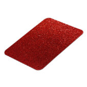 Faux Red Burgundy Glitter Background Sparkle Magneet (Linkerzijde)