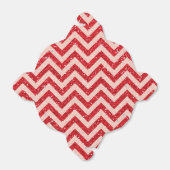 Faux red glitter-pleister bedankdoosjes (Uitgevouwen)