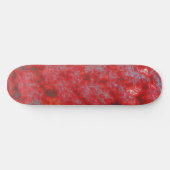 Faux Red Marble Persoonlijk Skateboard (Horizontaal)