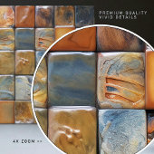 Faux Relief Floor Pebbles Earth Tone Home Decor Tegeltje