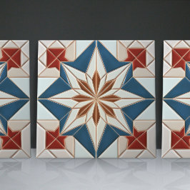 Faux Relief Floral Moroccan Tegel Home Decor Accen Tegeltje
