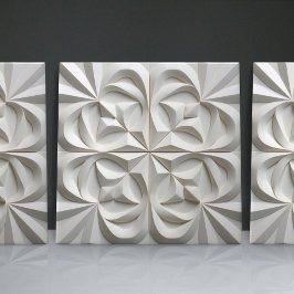Faux Relief Floral Moroccan Tegel Home Decor Accen Tegeltje