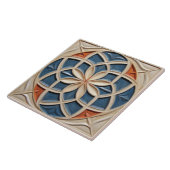 Faux Relief Floral Moroccan Tegel Home Decor Accen Tegeltje (Zijkant)