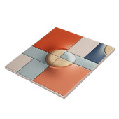 Faux Relief Glazed minimalistische illusie Home De Tegeltje (Zijkant)