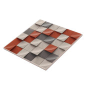 Faux Relief Glazed minimalistische illusie Home De Tegeltje (Zijkant)