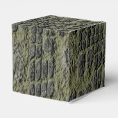 Faux reptielenhuid bedankdoosjes (Achterkant)