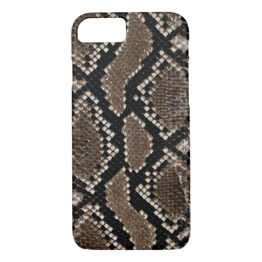 Faux Reticulated Python Snake Skin Case-Mate iPhone Case (Achterkant)