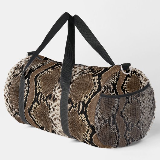 Faux Reticulated Python Snake Skin Plunjezak (Rechterhoek)