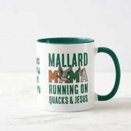 Faux Rhinestone MALLARD MAMA Mok