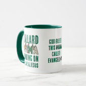 Faux Rhinestone MALLARD MAMA Mok (Voorkant links)