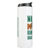 Faux Rhinestone MALLARD MAMA Thermosbeker (Gedraaid links)