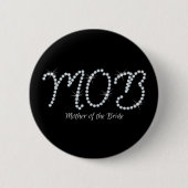 Faux Rhinestone MOTB Ronde Button 5,7 Cm (Voorkant)