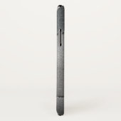 Faux Ripped Metal douane monogram telefoongevallen Case-Mate iPhone Case (Achterkant / rechts)