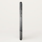 Faux Ripped Metal douane monogram telefoongevallen Case-Mate iPhone Case (Achterkant/links)